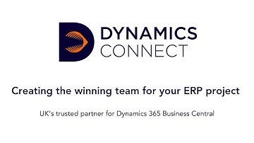 Dynamics Connect  - The Winning Team for your ERP Project