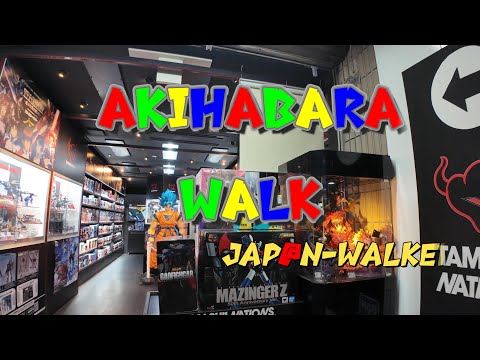 4K-Tokyo Akihabara Walking In Tokyo Japan Tour Guide