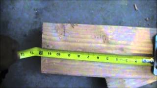 Wood Engine Test Stand Part 5 (LS1 Engine Mount) Wood Engine Test Stand Part 5 (LS1 Engine Mount)