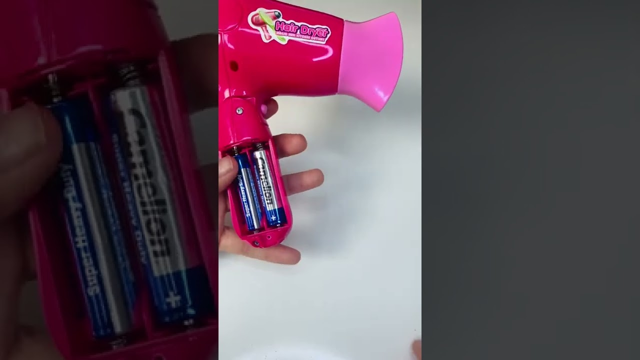 ⁣Testing Hairdryer Toys | ASMR with Pink Things #shorts #toys