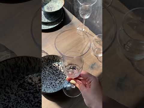 Набір скляних келихів для шампанського 6 шт 220 мл "Гоблет" скло прозоре 102-788, видео 1