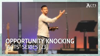 Opportunity Knocking // Justin Walker