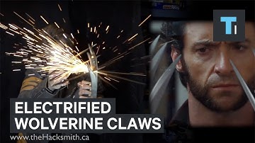 Artist Created His Own Electrified Wolverine Claws