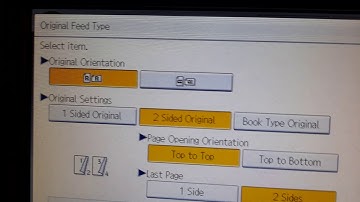 How to scan an A4 paper in two sides via ADF scanner / Ricoh mpc 3003