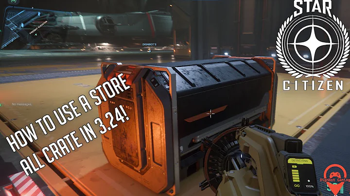 Star Citizen | How To Use A Store All Crate in 3.24