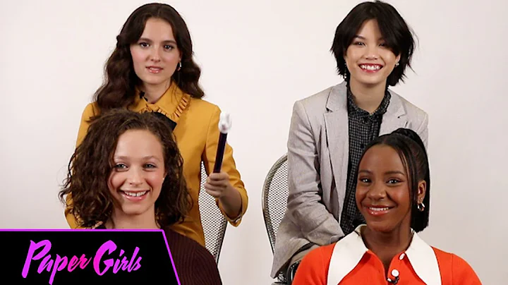 The Cast Of Paper Girls Plays Whos Who