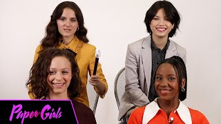 The Cast Of Paper Girls Plays Who’s Who