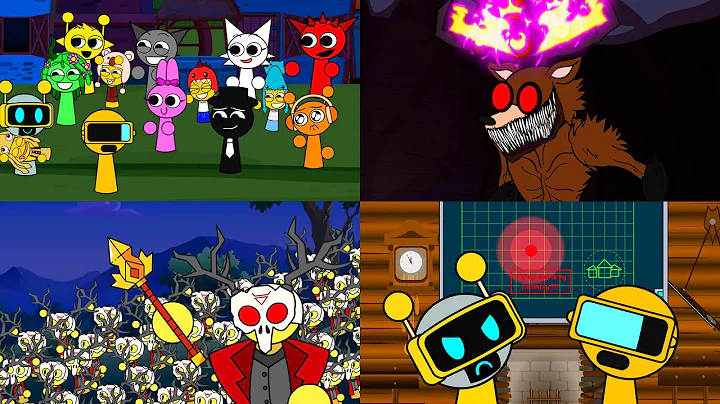 Sprunki Incredibox x 99 Nights in the forest | House of Horrors - Part 7 | FNF Animation