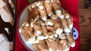 Home made Italian cannoli ?