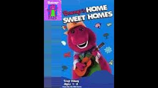 Barney's Home Sweet Homes 1994-1995 Fanmade VHS - (With 1993-1994 PBS Funding)