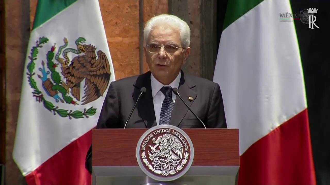 Città del Messico, dichiarazioni alla stampa del Presidente Mattarella
