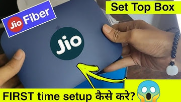 How to setup jio set top box for the first time | Jio air fiber set top box setup process full 2024