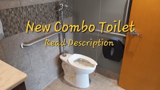 Toilet Flush At Hospital With Combo (New)