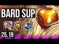 BARD & Tristana vs ALISTAR & Yunara (SUP) | Comeback | KR Master | 25.19