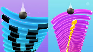 Jelly Stack Ball! Very satisfying and relaxing ASMR slicing game