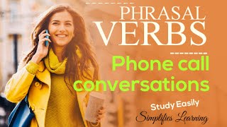 Phrasal verbs Related to phone call | English conversation | Spoken English