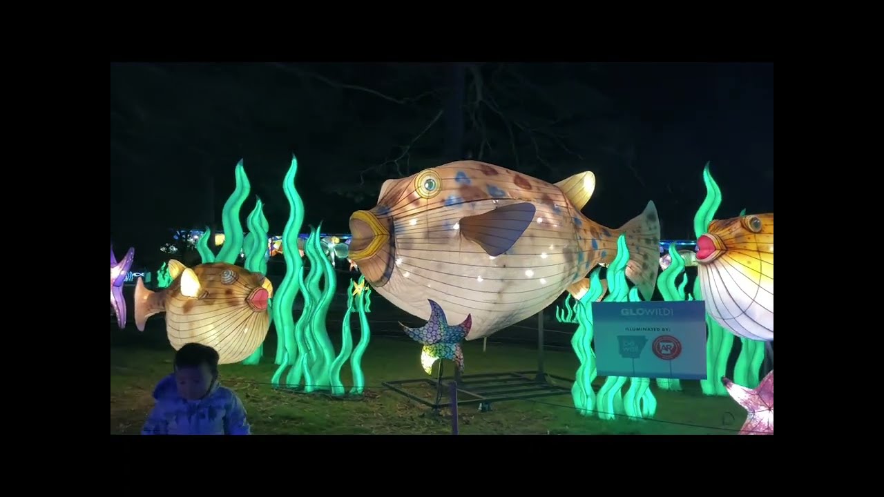 Little Rock Zoo Glow Night 2024