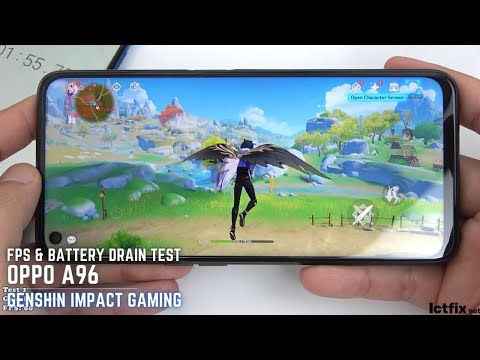 Oppo A96 Genshin Impact Gaming test | Snapdragon 680, 90Hz