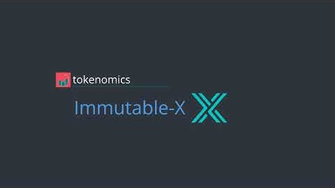 Tokenomics 101 Diagram Walkthrough: Immutable-X