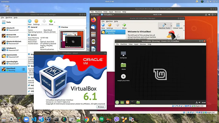 Dominando la Virtualización Anidada con VirtualBox: Instalando Linux Mint en Ubuntu