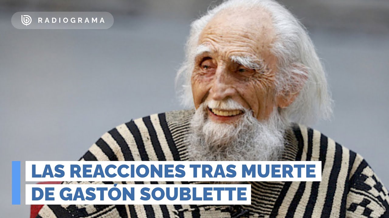 Reacciones tras muerte de Gastón Soublette, premio nacional de Humanidades y Ciencias Sociales (RD)