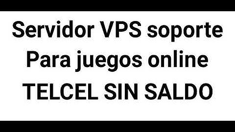 ¡TELCEL SIN SALDO! JUEGOS ONLINE Http Injector NUEVO SERVIDOR VPS descarga