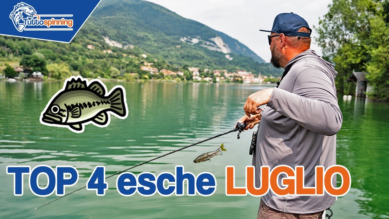 TOP 4 ESCHE per pescare il BLACK BASS a LUGLIO