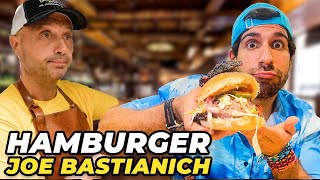 JOE BASTIANICH CUCINA UN HAMBURGER BUONISSIMO PER NOI *pazzesco*