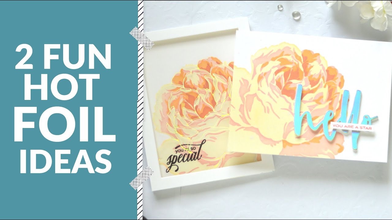 Altenew - Layering Stencil - 3 in 1 Set - Gilded Rose