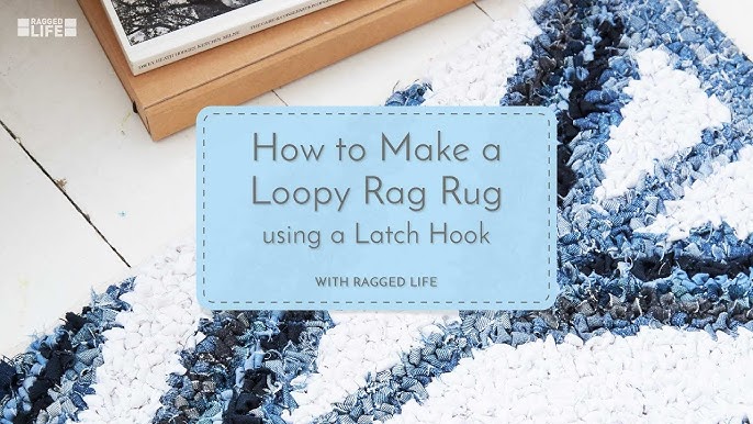 How to Make an Easy DIY Short Shaggy Rag Rug with author Elspeth