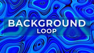 4K 60FPS Abstract Neon Circular Lines Animation Background Looped Video