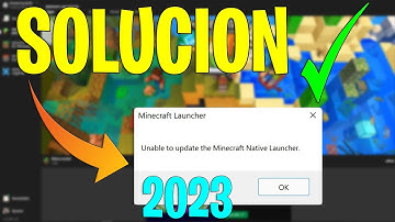 ✅COMO SOLUCIONAR EL PROBLEMA❗ “UNABLE TO UPDATE THE MINECRAFT NATIVE LAUNCHER”📁