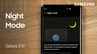 How to use Night Mode to reduce eye strain on your Galaxy phone | Samsung US screenshot 3