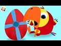 Aprende los Colores con Huevos Sorpresa de Nido | Humpty Dumpty (Colección) | ChuChu TV Sorpresa