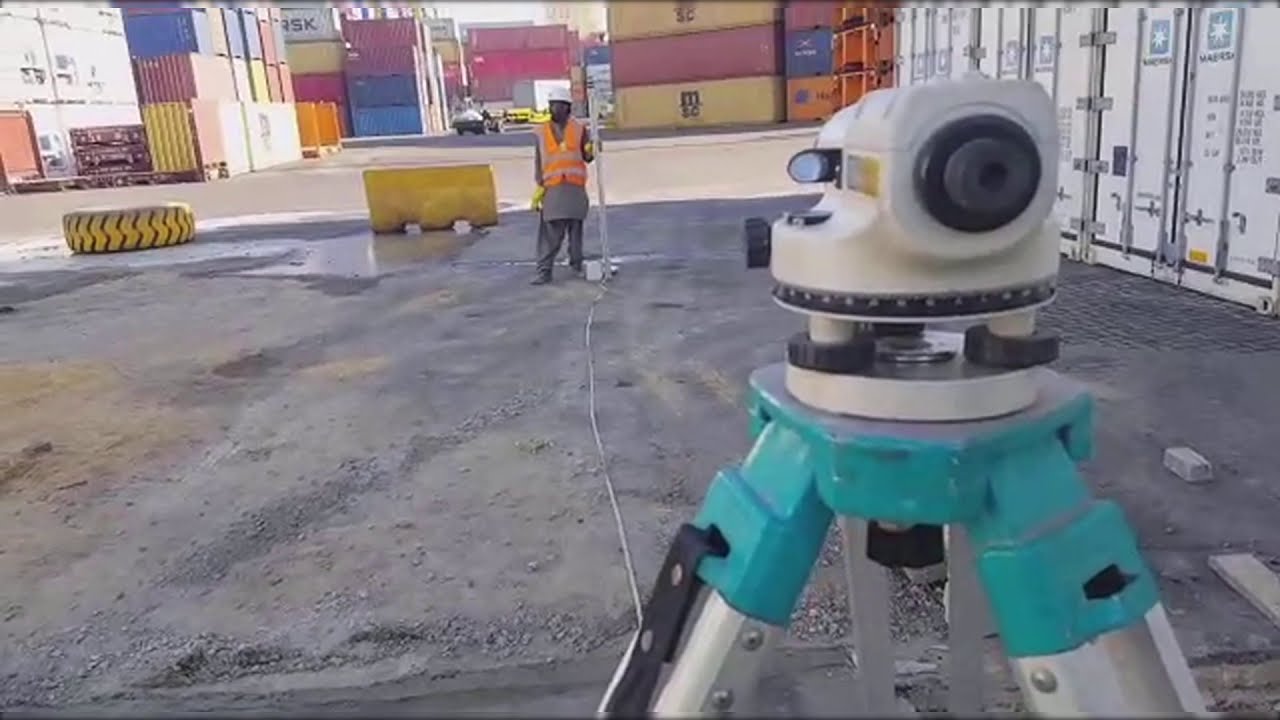 How to Measure Horizontal Distance Using Auto level Machine | Urdu / Hindi | All About Civil