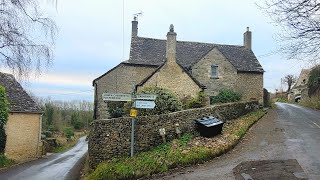 A COTSWOLDS Experience: Early Morning Walk in Charming English Village Chedworth