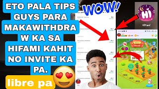 TIPS SA HIFAMI PARA MAKAWITHDRAW NG LIBRENG GCASH KAHIT NO INVITE.FREE GCASH FREE APPS |EXPLORE APPS screenshot 3