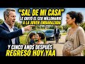 sal de mi casa le grito el ceo millonario a la joven embarazada y cinco anos despues regreso hoy yaa