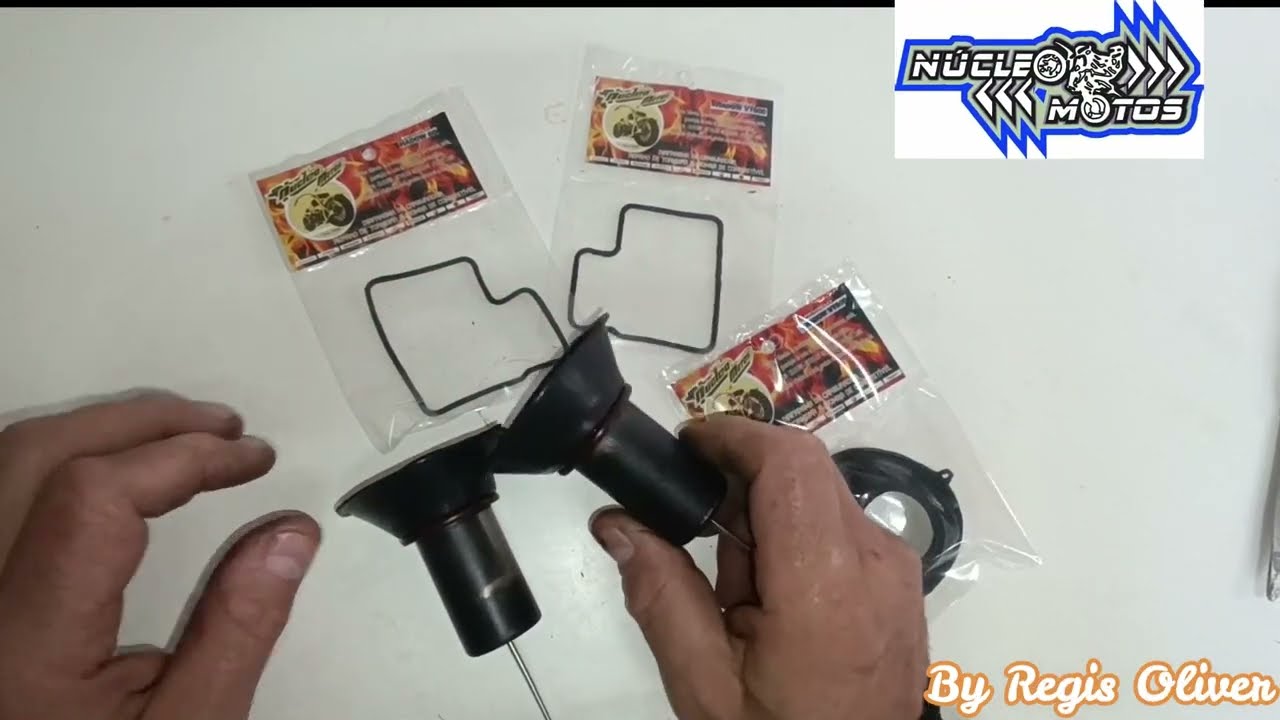 Trocando Diafragma de Pistonete Shadow VT600