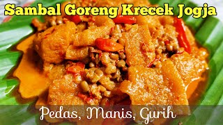 Resep sambal goreng krecek kacang tolo - cara membuat sambal goreng kacang tolo