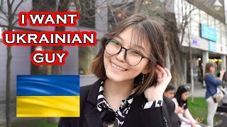 Would You Date A Foreign Guy? Do You have a boyfriend? Strreet interview in KAZAKHSTAN