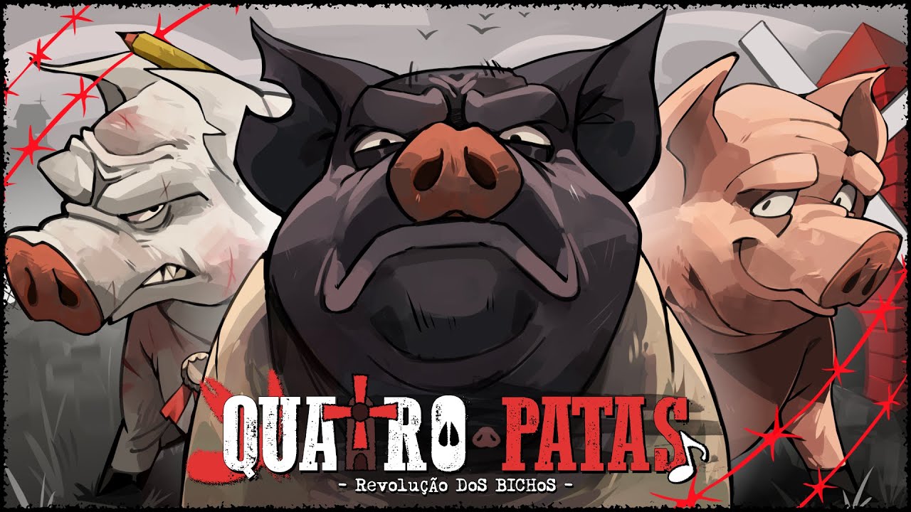 Quatro Patas - Revolução dos Bichos (George Orwell) | Ft. @NenYuma  @IvouOficial @TERPI​