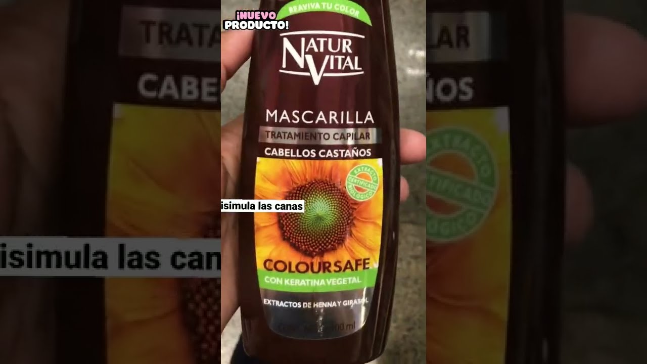 🟡 Mascarilla Natur Vital para que sirve ? cubre #tips #hair - YouTube