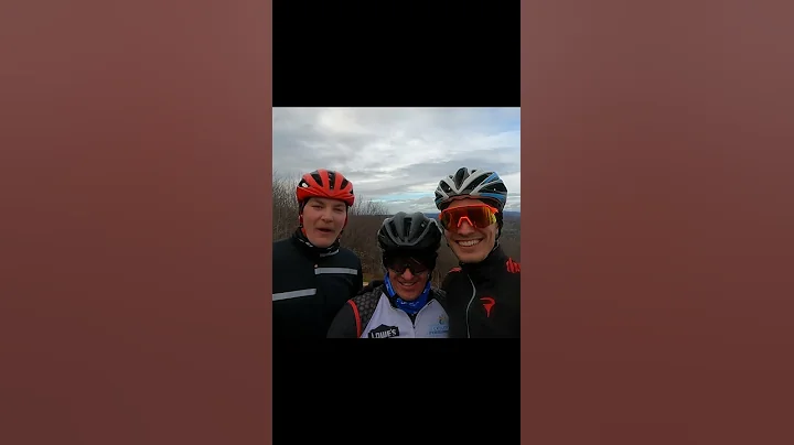 Freezing Cold Gravel Ride to the Top of Mont du Gr...
