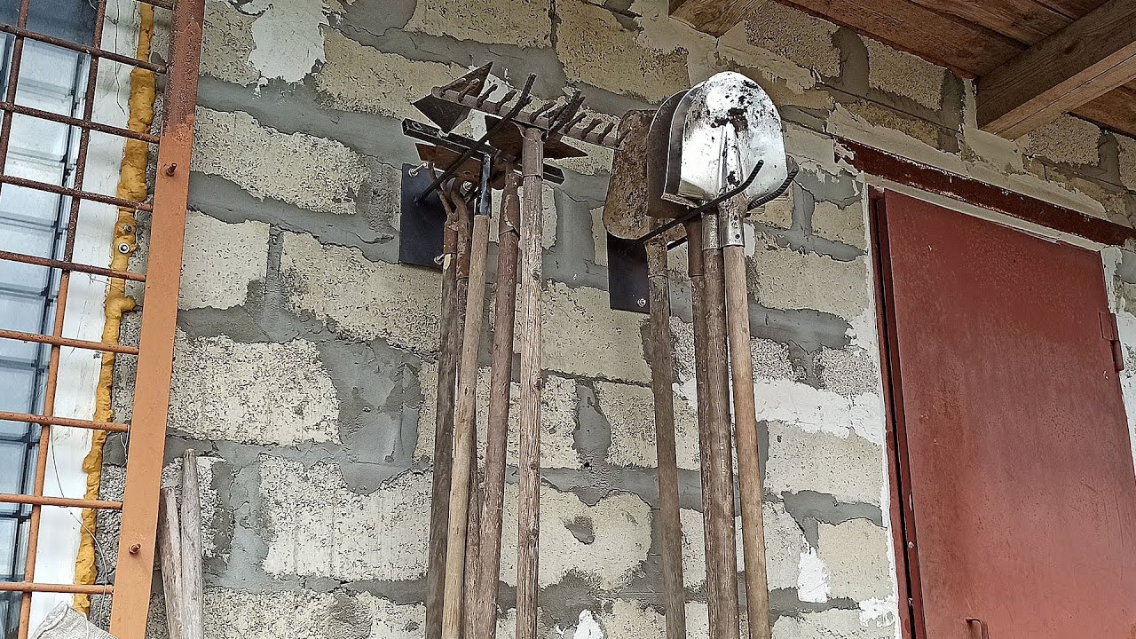 Самоделка для хранения дачного инструмента Как правильно организовать место для хранения инструмента