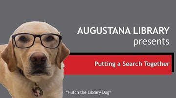 FYS: Putting a Search Together