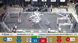 QM1   2022 FIRST Mid Atlantic District Championship