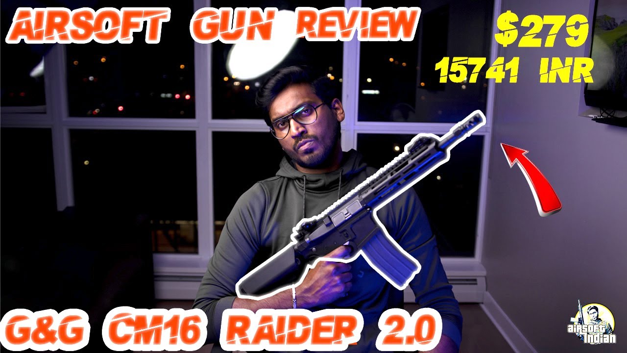 Airsoft Gun Review | G&G CM16 Raider 2.0 | By Airsoft Indian