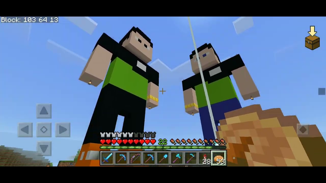 Explorando o meu mundo no meu Minecraft Java edition(ricardogamer) Felipe Neto