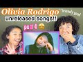 Reaction to unreleased Olivia Rodrigo songs Part 4! ⚡️